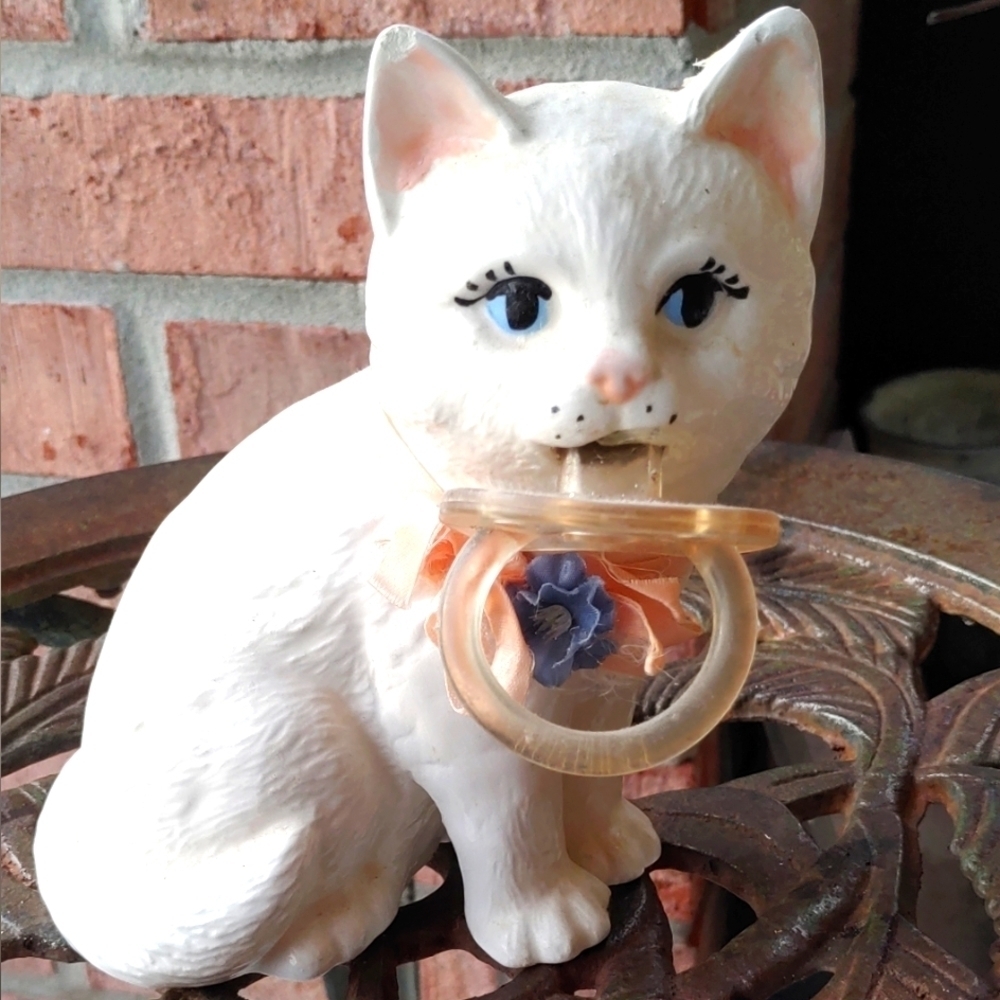 Ceramic Cat Figurine